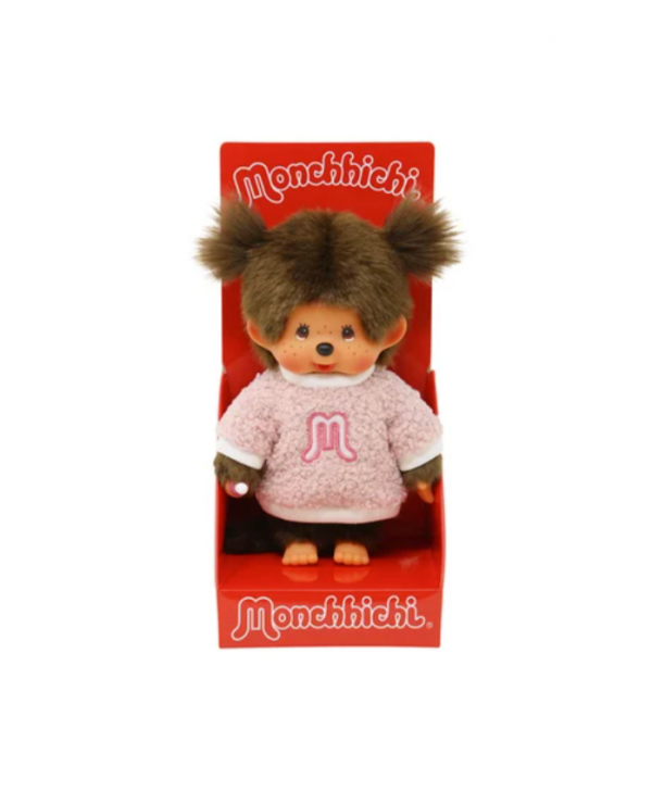 Monchhichi pull bouclette