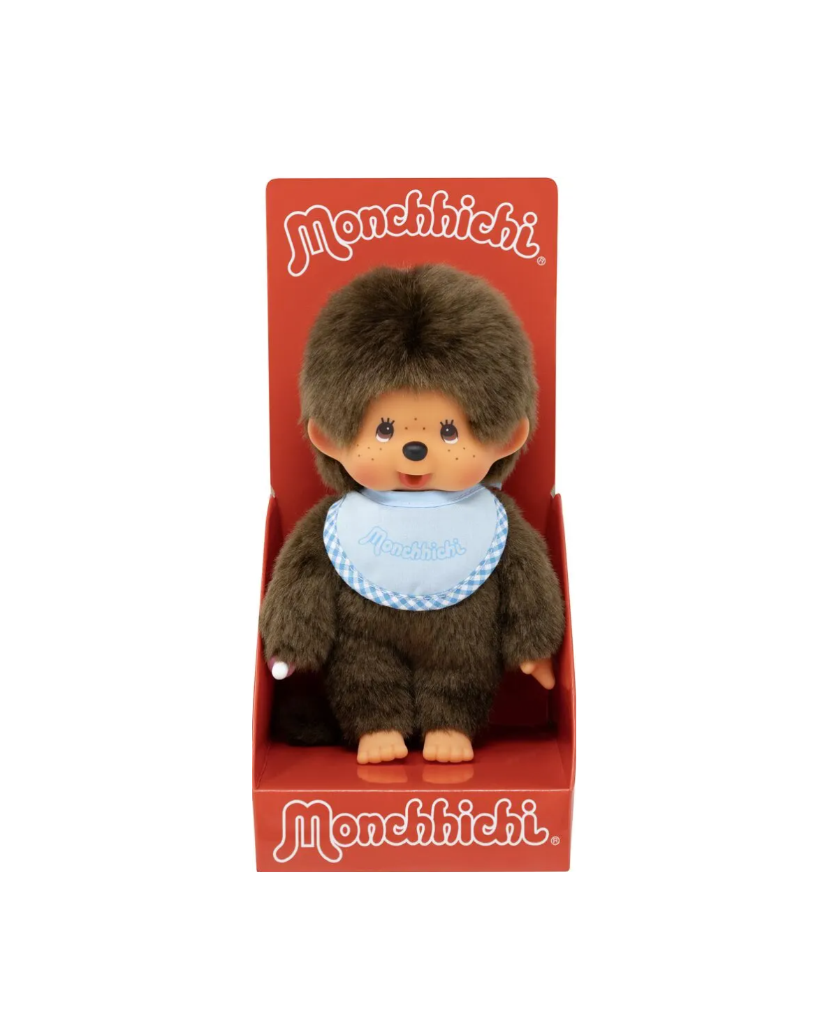 Peluche Monchhichi Peluche Garçon Bavoir Marinière 20 cm